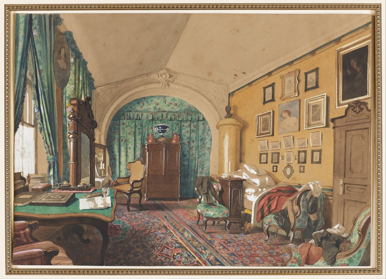 Intérieur du salon d