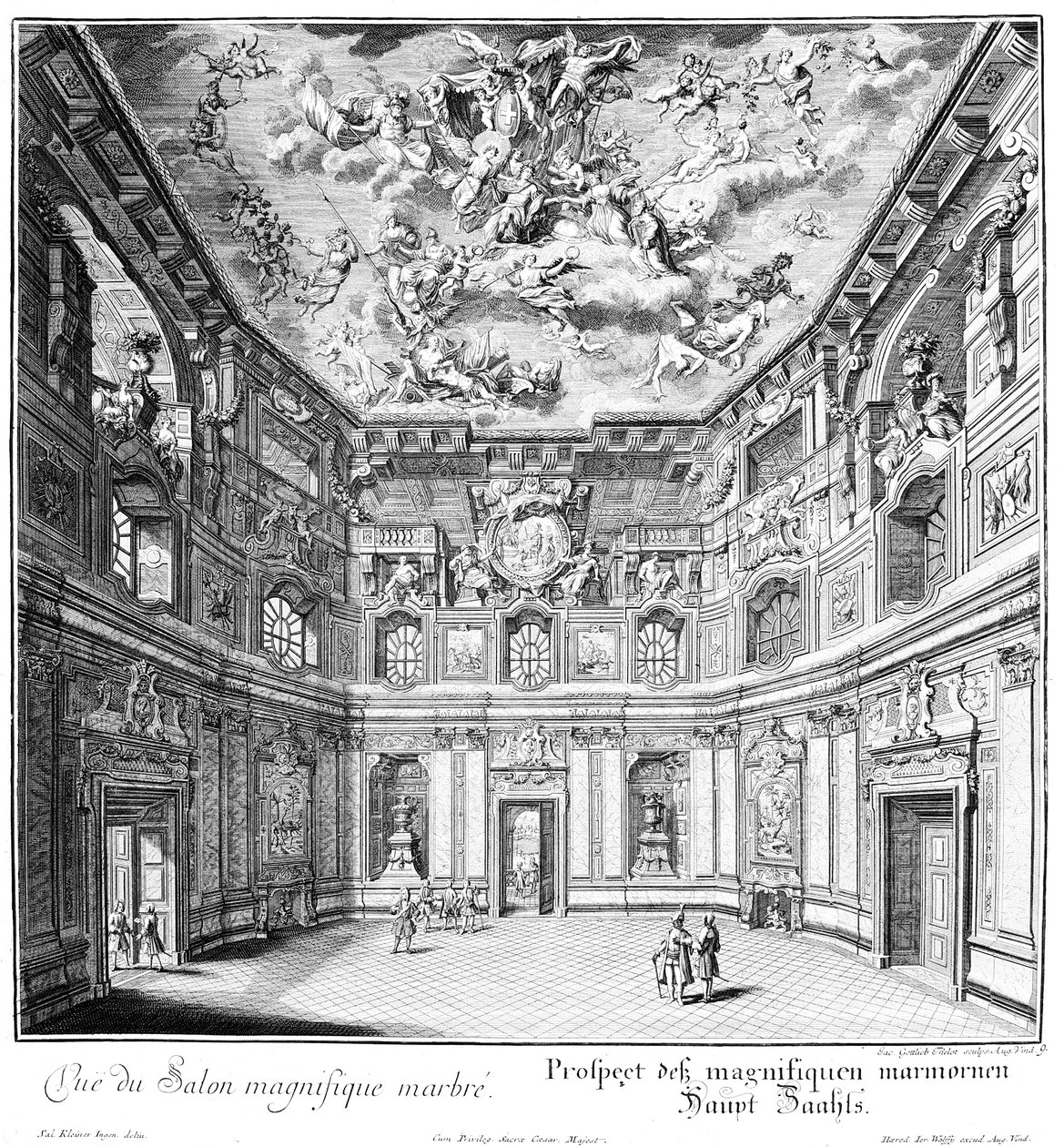 Salle de marbre - Salomon Kleiner