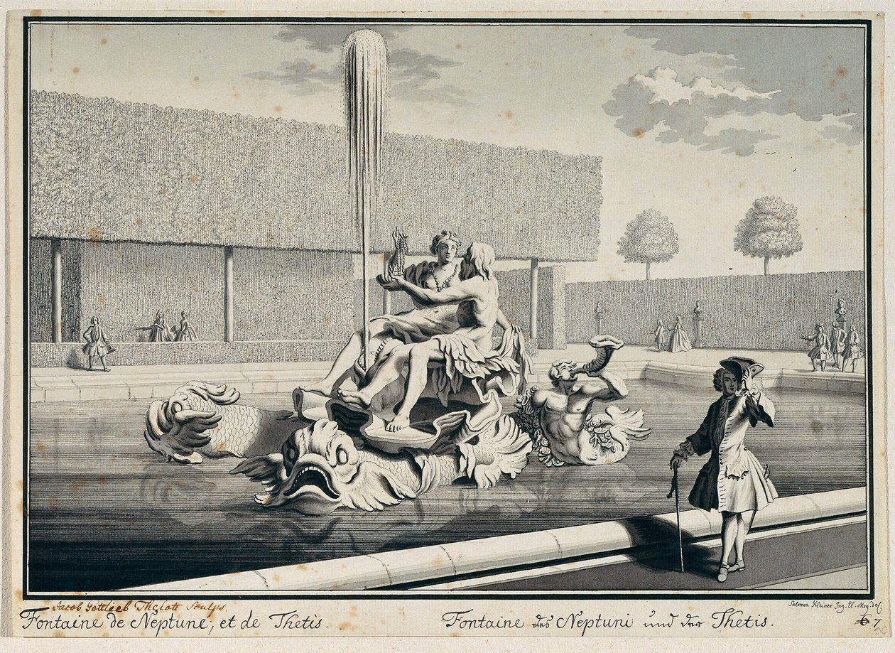 Neptune et Thétis - Salomon Kleiner