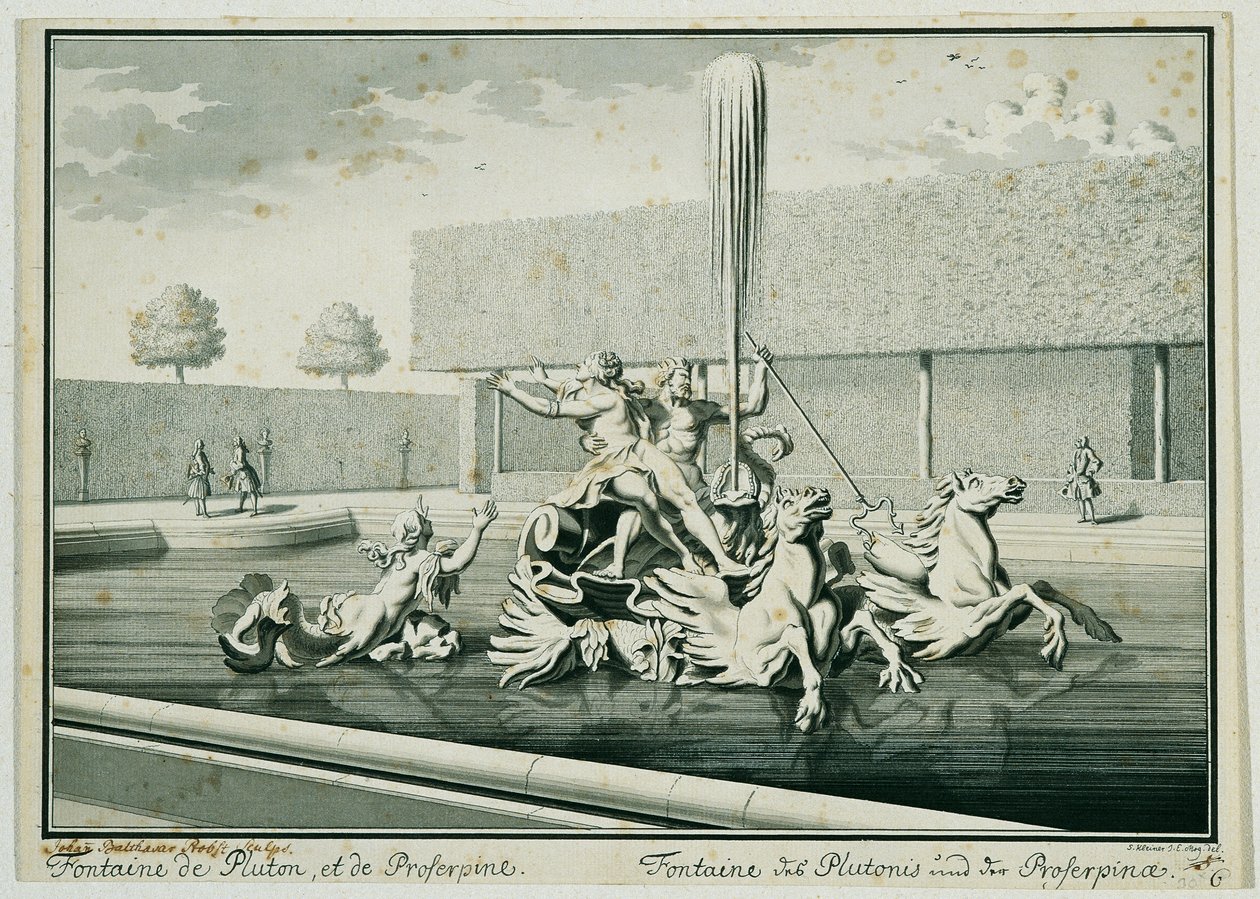 Pluton et Proserpine - Salomon Kleiner
