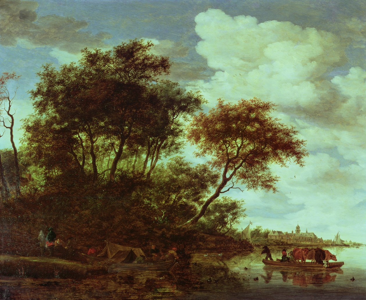 Image inconnue - Salomon van Ruisdael or Ruysdael