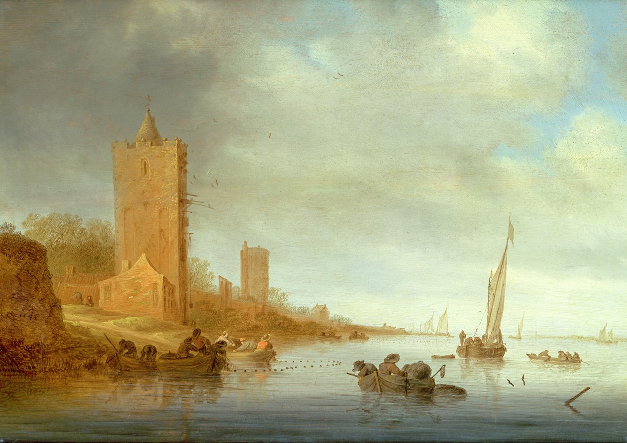 Image inconnue - Salomon van Ruisdael or Ruysdael