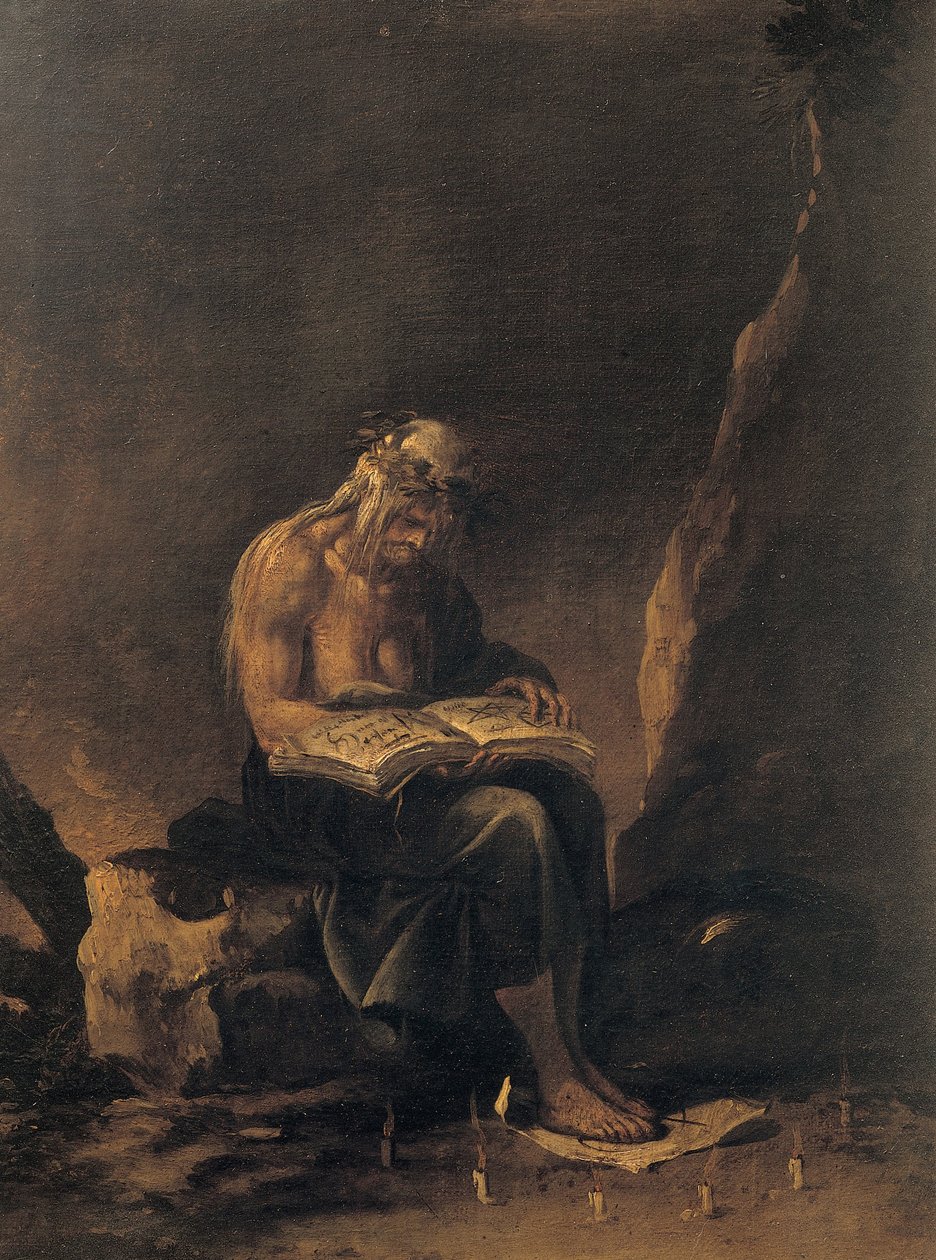 Une sorcière - Salvator Rosa