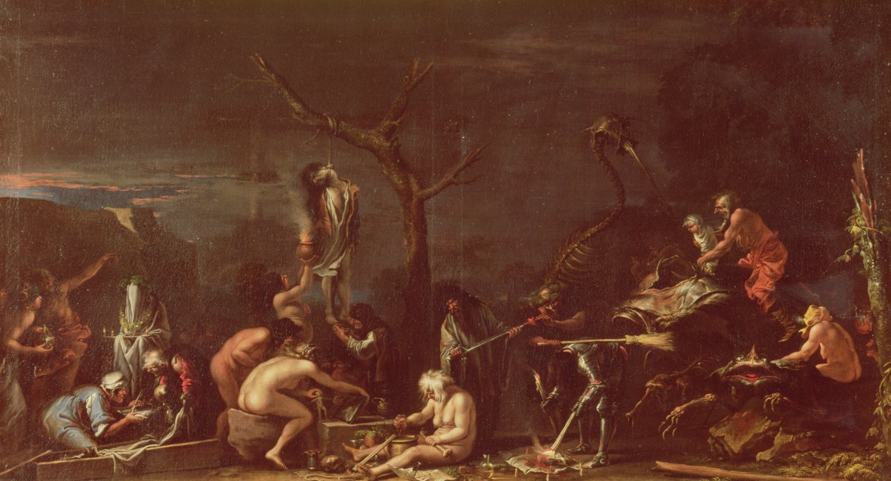 Scène de sorcières - Salvator Rosa
