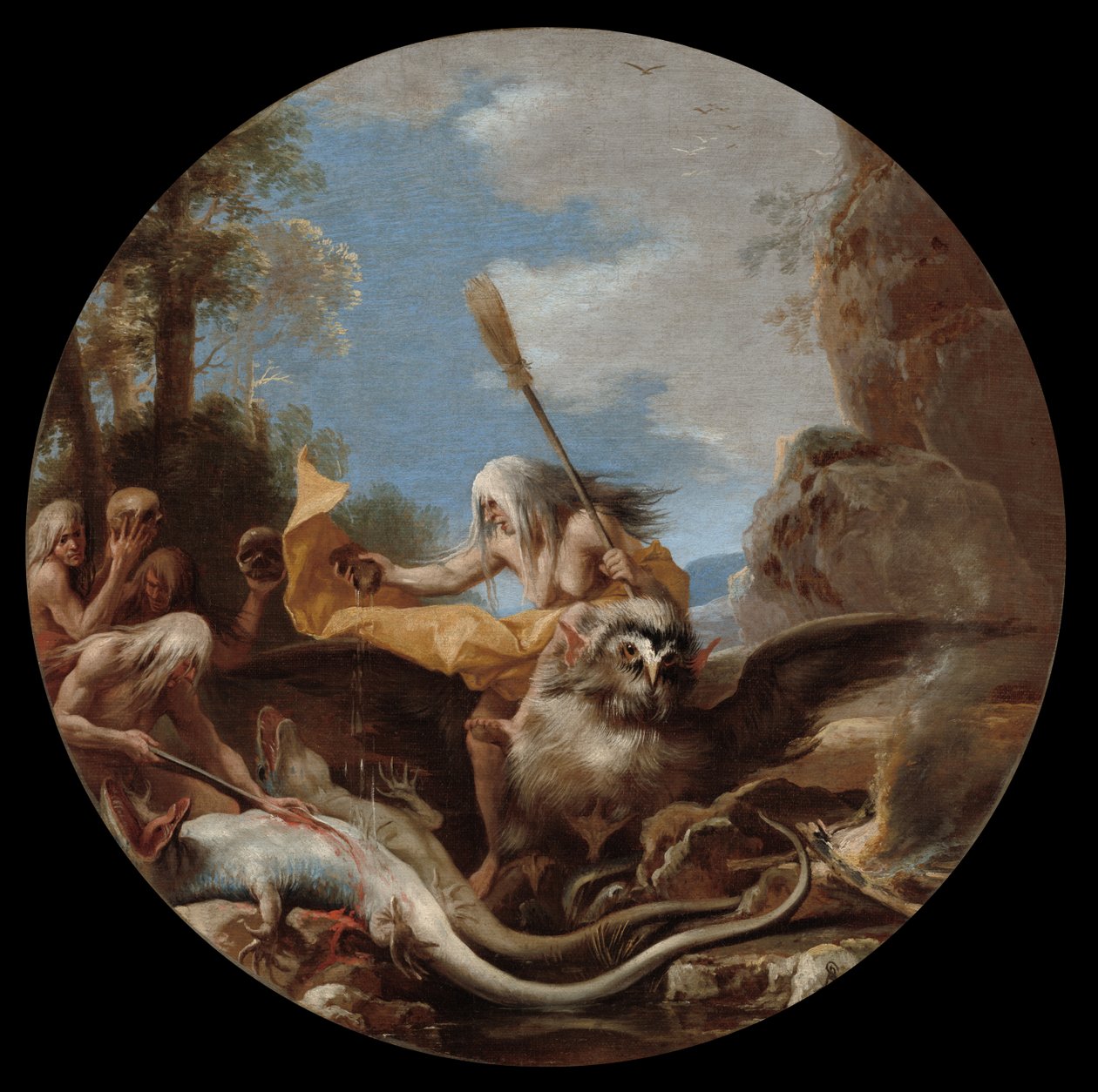 Scènes de sorcellerie : Jour, vers 1645-1649 - Salvator Rosa