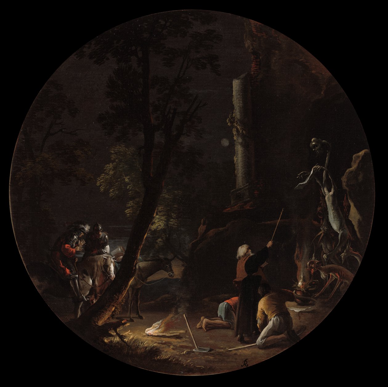 Scènes de sorcellerie : Nuit - Salvator Rosa