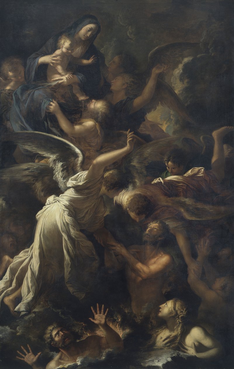 La Madone del Suffragio - Salvator Rosa