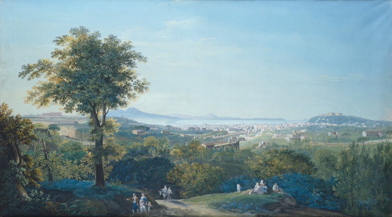 Naples depuis Capodimonte Scudillo - Salvatore Fergola