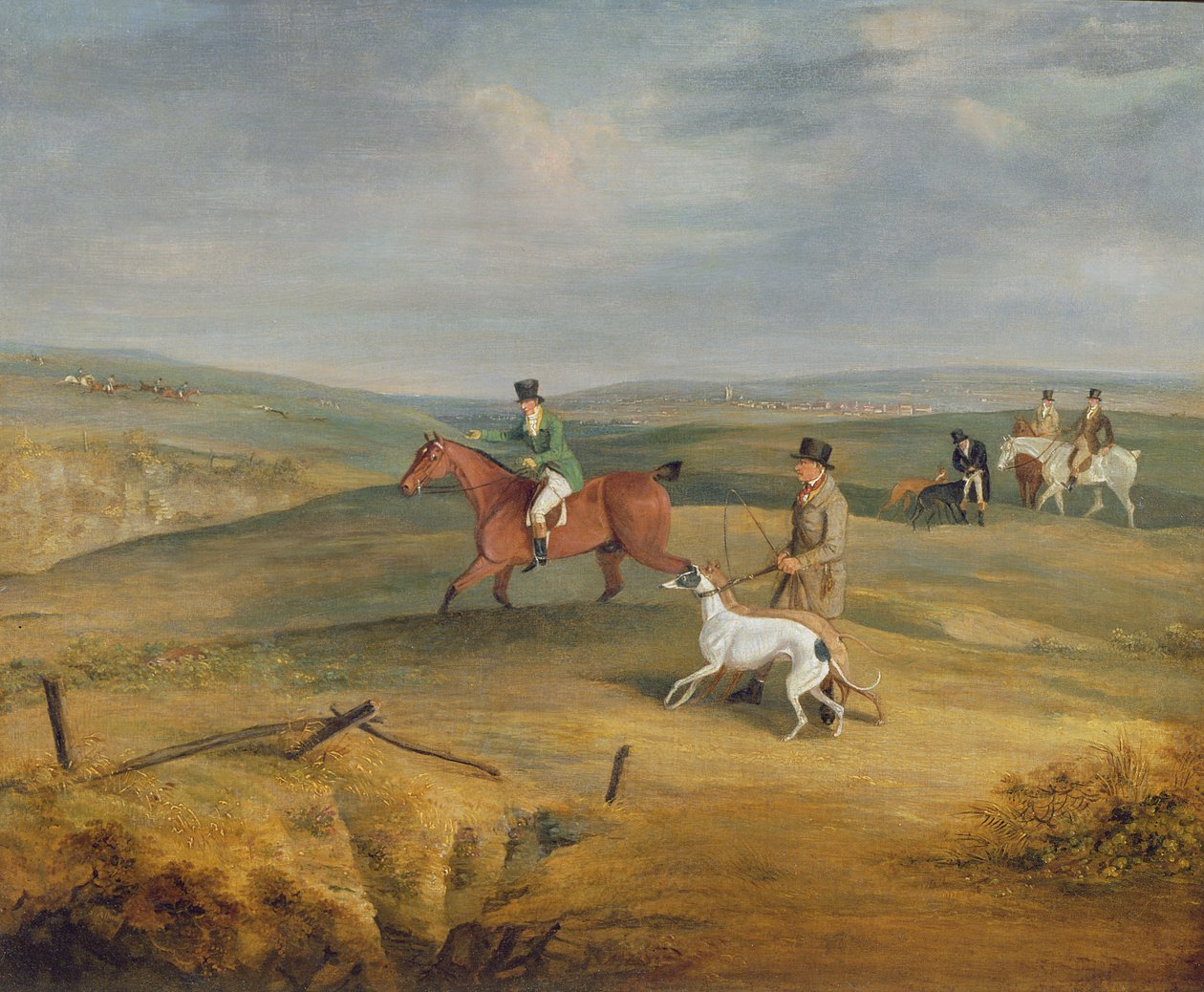 Course : trouver un lièvre - Samuel Henry Alken