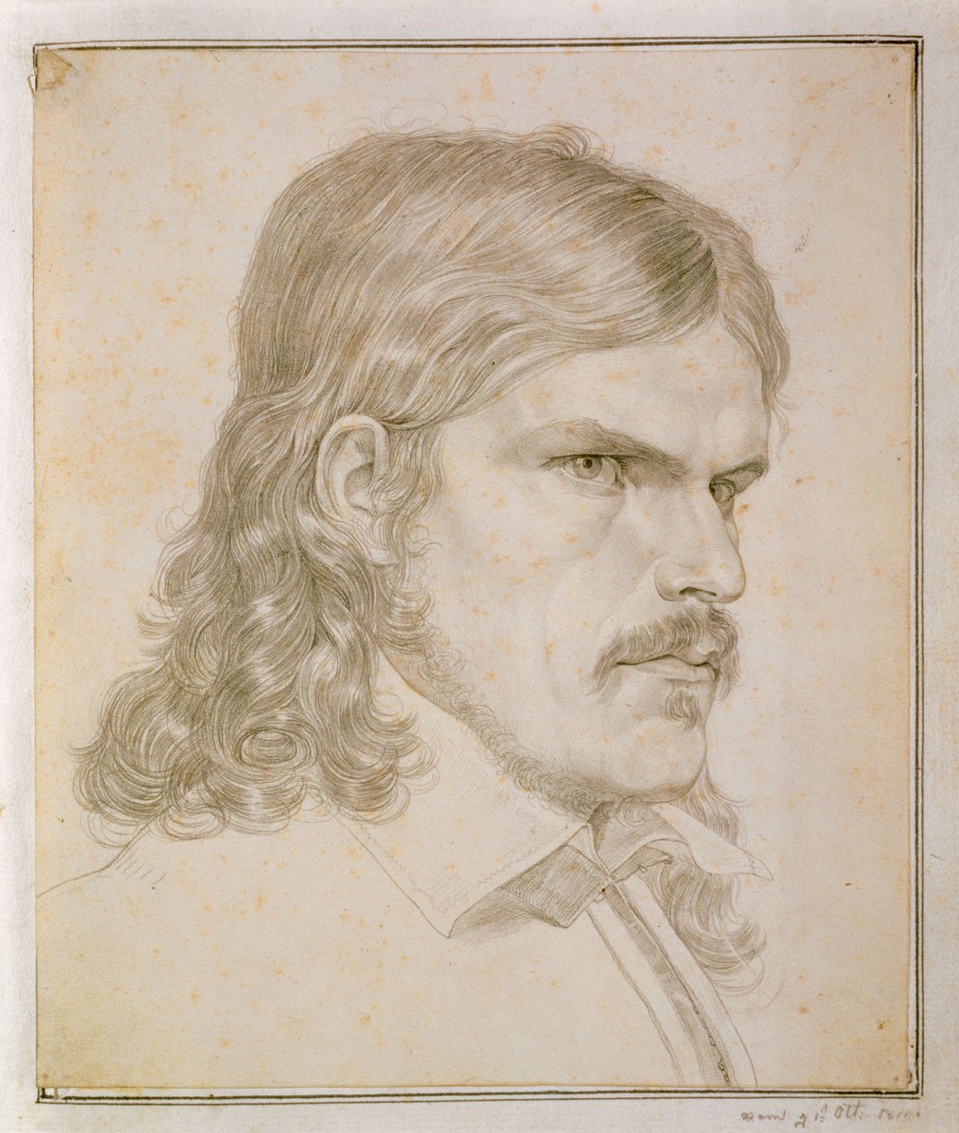 Portrait de Friedrich Rückert - Samuel Amsler