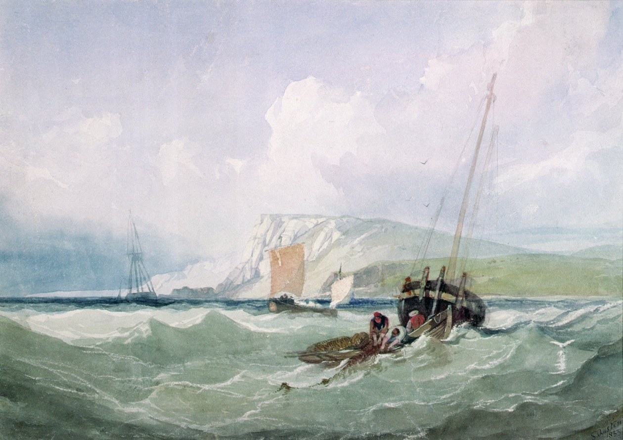 Bateaux de pêche au large d
