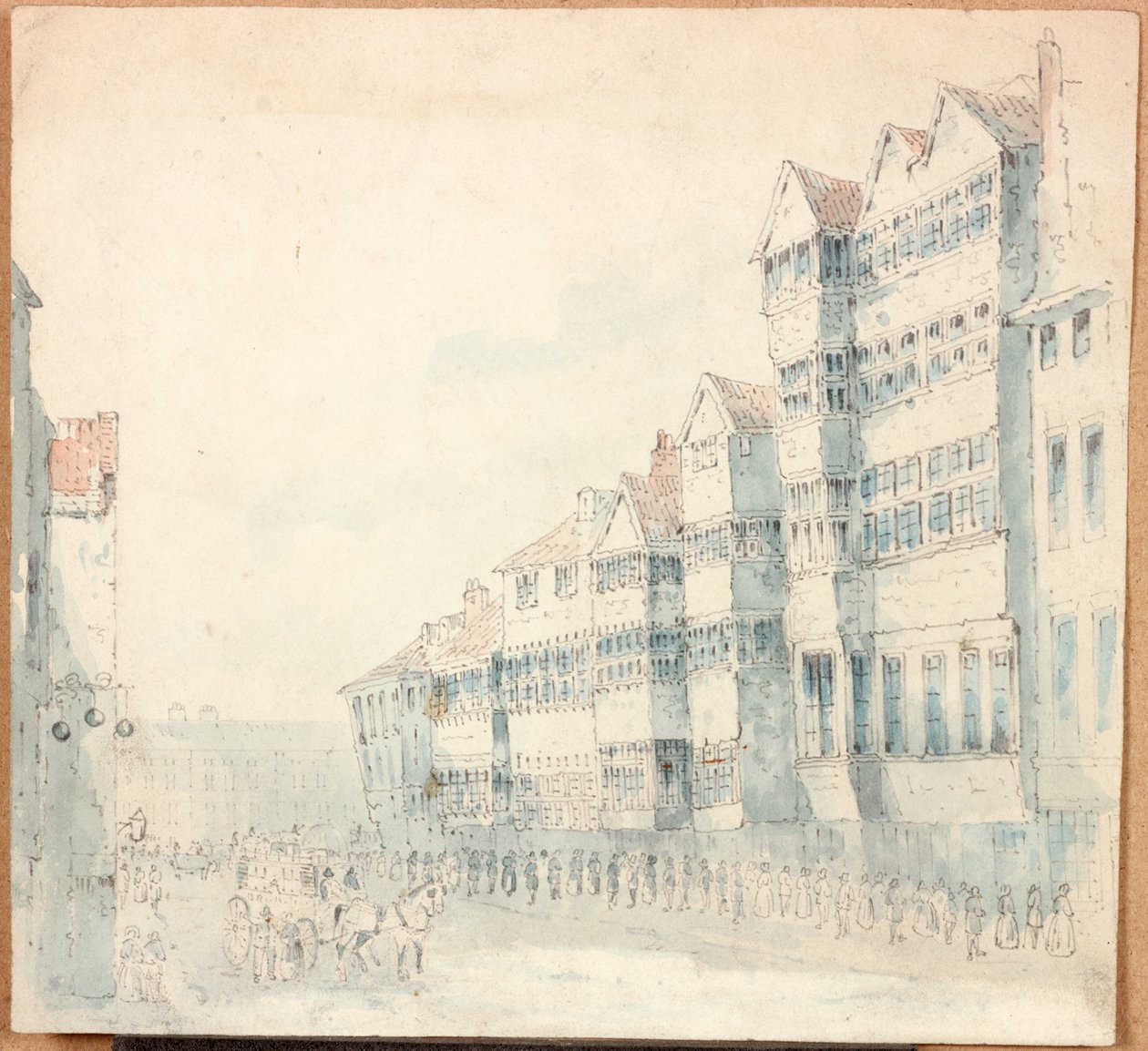 Scène de rue, 1843 - Samuel Bilston