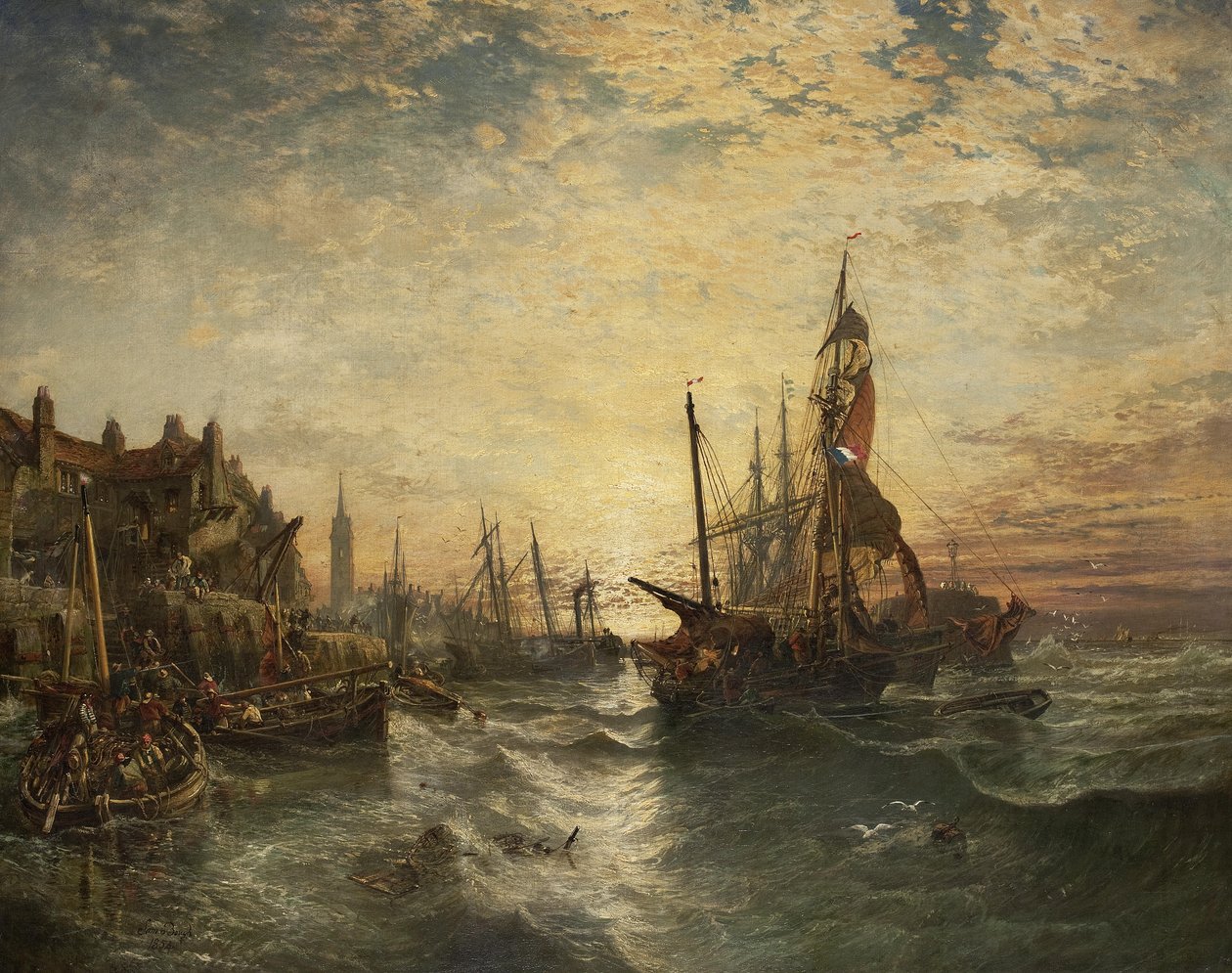 Port de West Wemyss, Fife - Samuel Bough