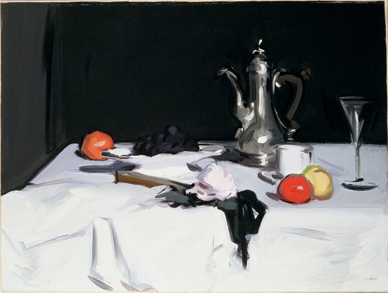 Nature morte avec cafetière, vers 1905 - Samuel John Peploe