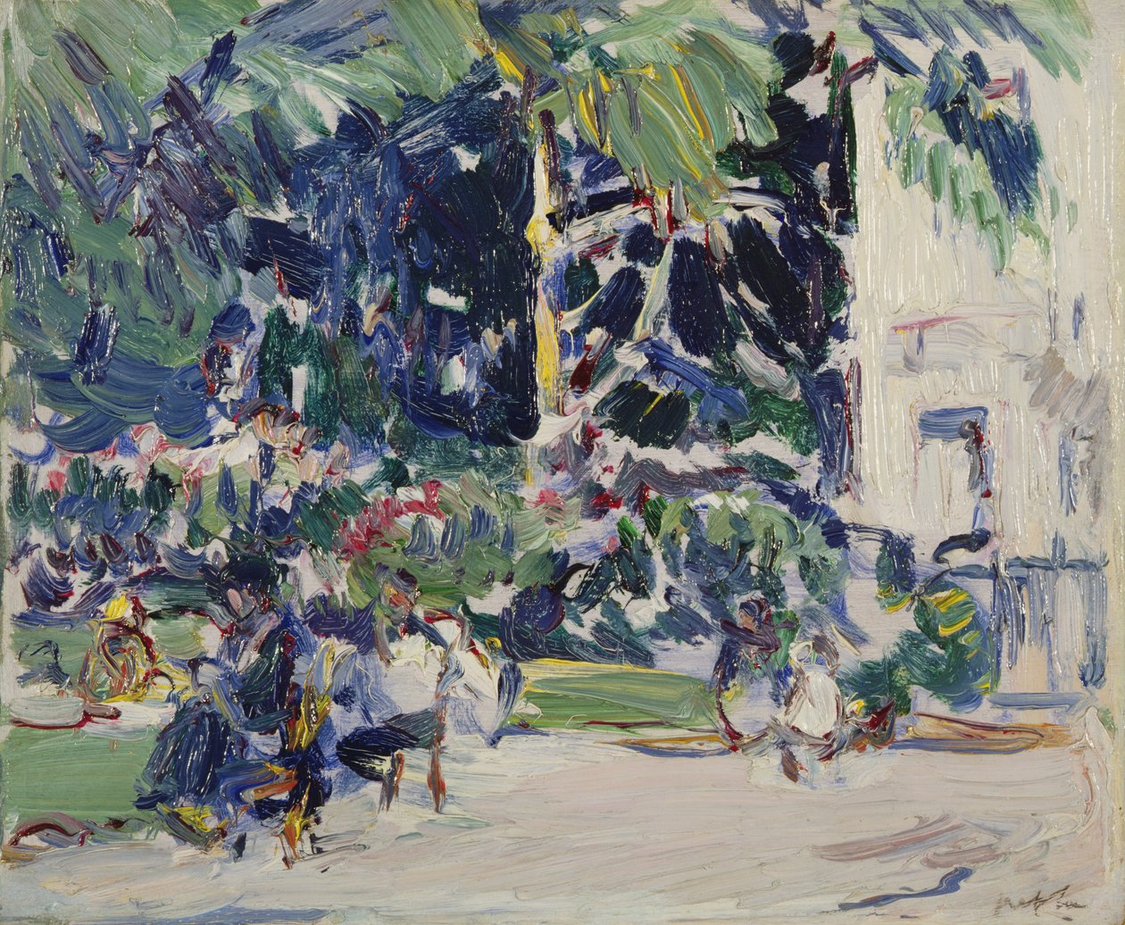 Les jardins du Luxembourg, Paris - Samuel John Peploe