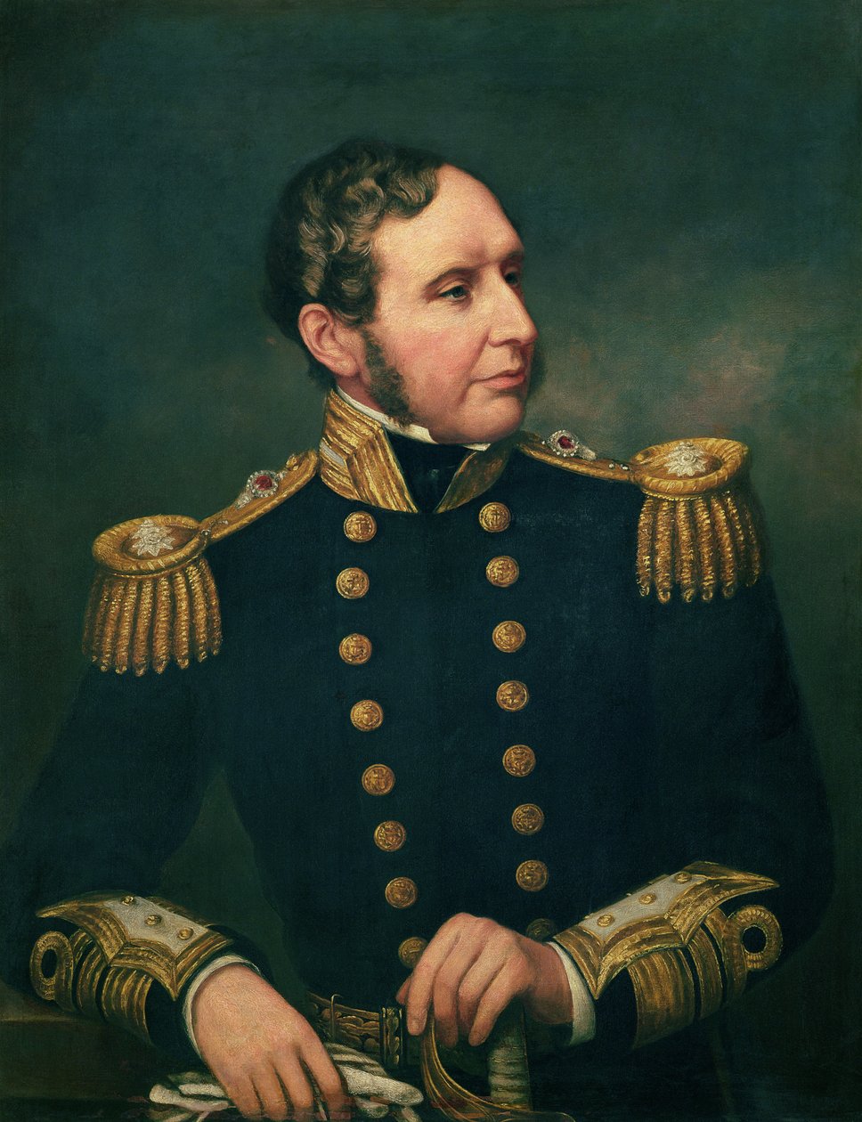 Vice-amiral Robert Fitzroy (1805-65) L