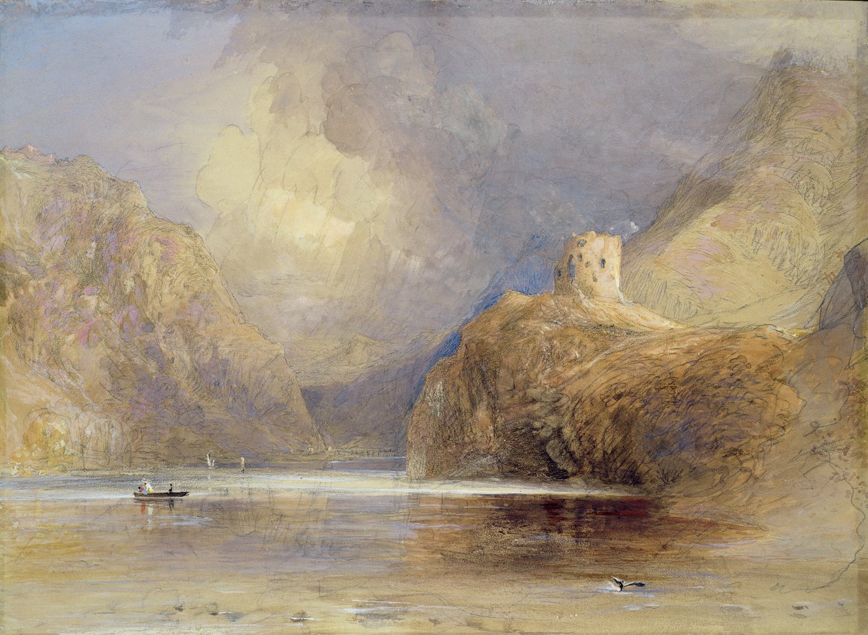 Château de Dolbadarn, Llanberis, nord du Pays de Galles - Samuel Palmer
