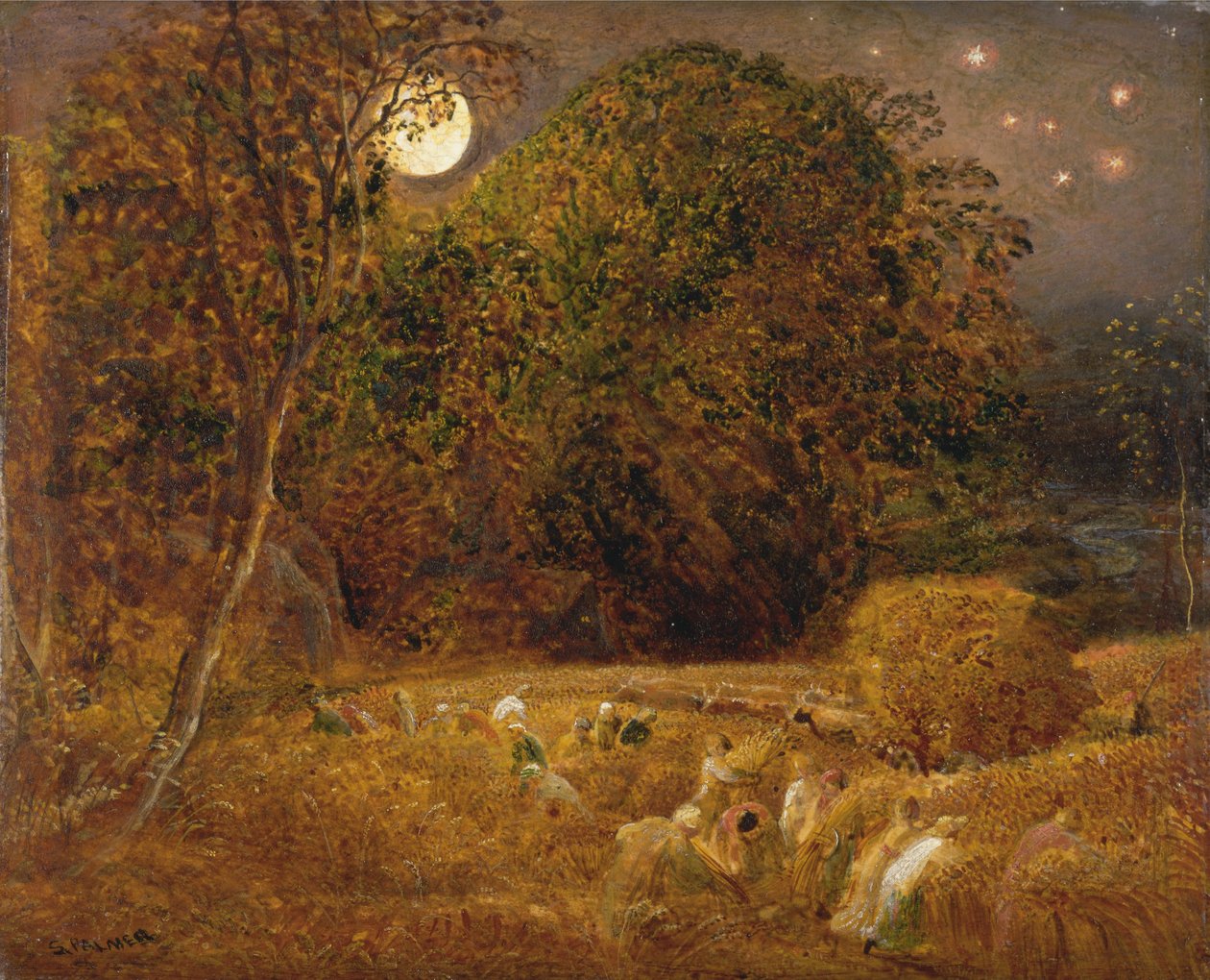 La Lune des Moissons - Samuel Palmer