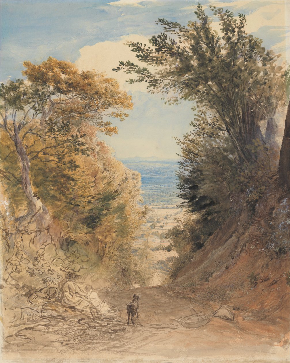 Vue de Rooks Hill, Kent - Samuel Palmer