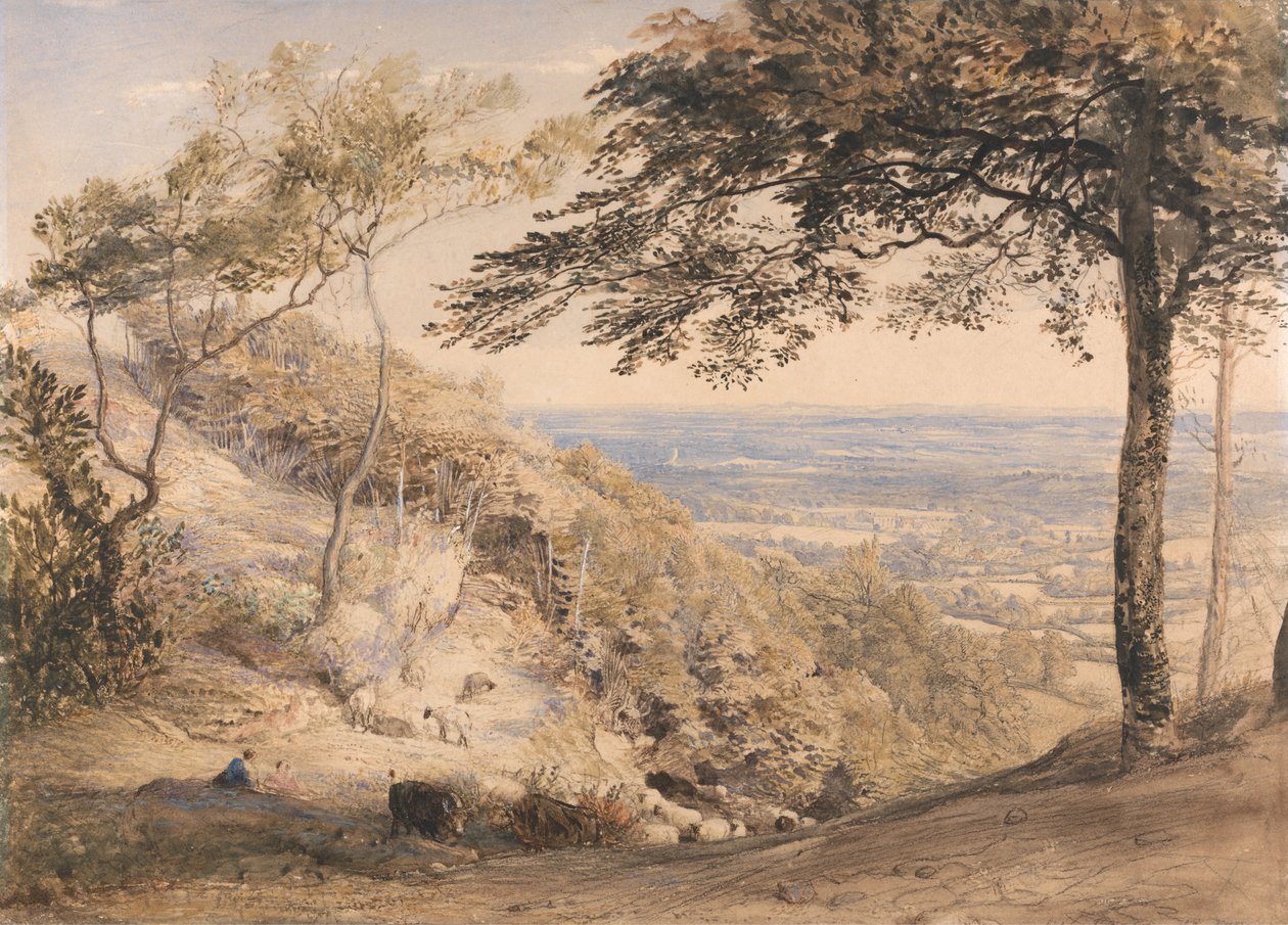 Wilmots Hill, Kent - Samuel Palmer