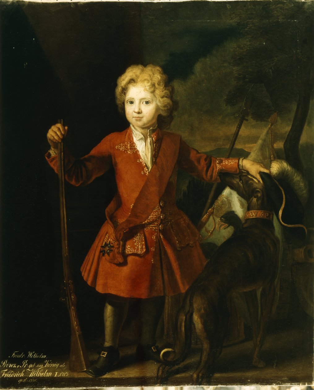 Prince héritier Frédéric-Guillaume Ier - Samuel Theodor Gericke