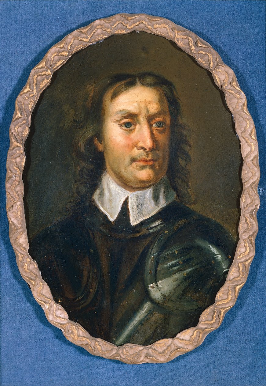 Oliver Cromwell, vers 1670-90 - Samuel (after) Cooper