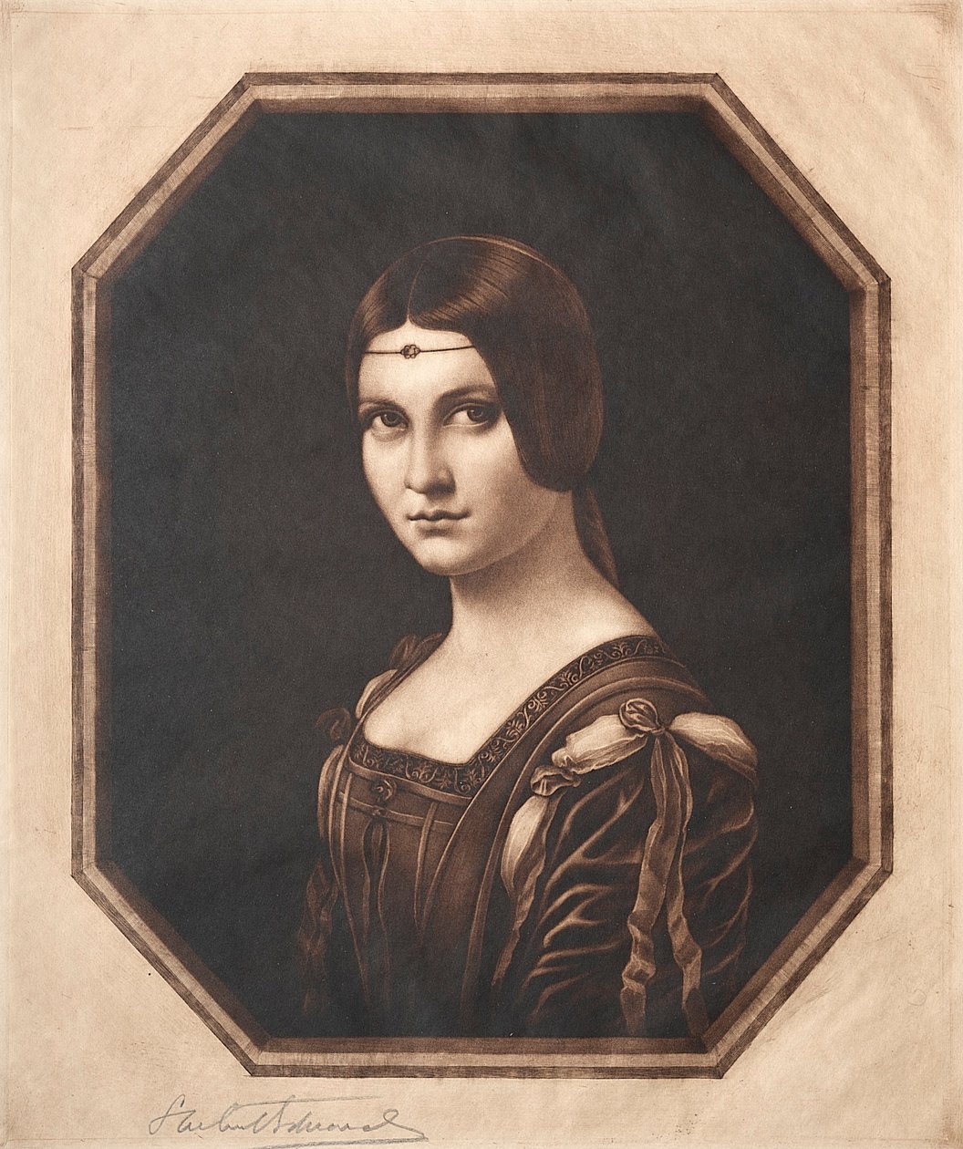La Belle Ferronnière - Samuel Arlent Edwards
