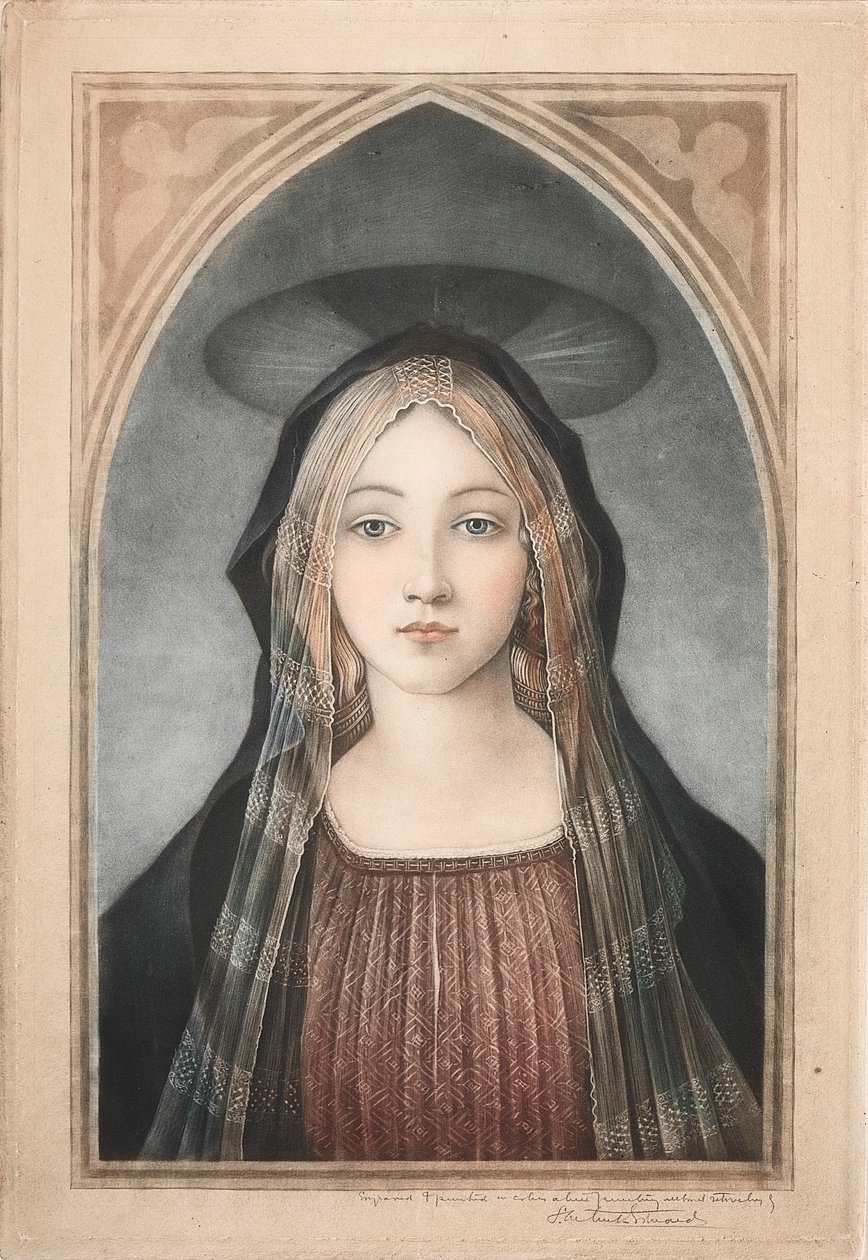 Madonna, 19ème-20ème siècle - Samuel Arlent Edwards