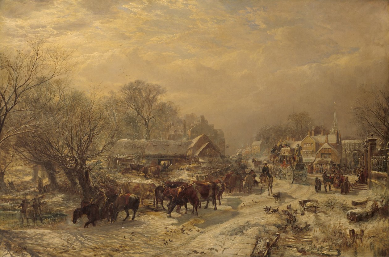 La Diligence - Samuel Bough