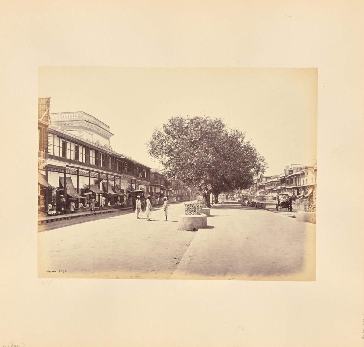 Le Chandni-Chouk, rue principale de Delhi - Samuel Bourne