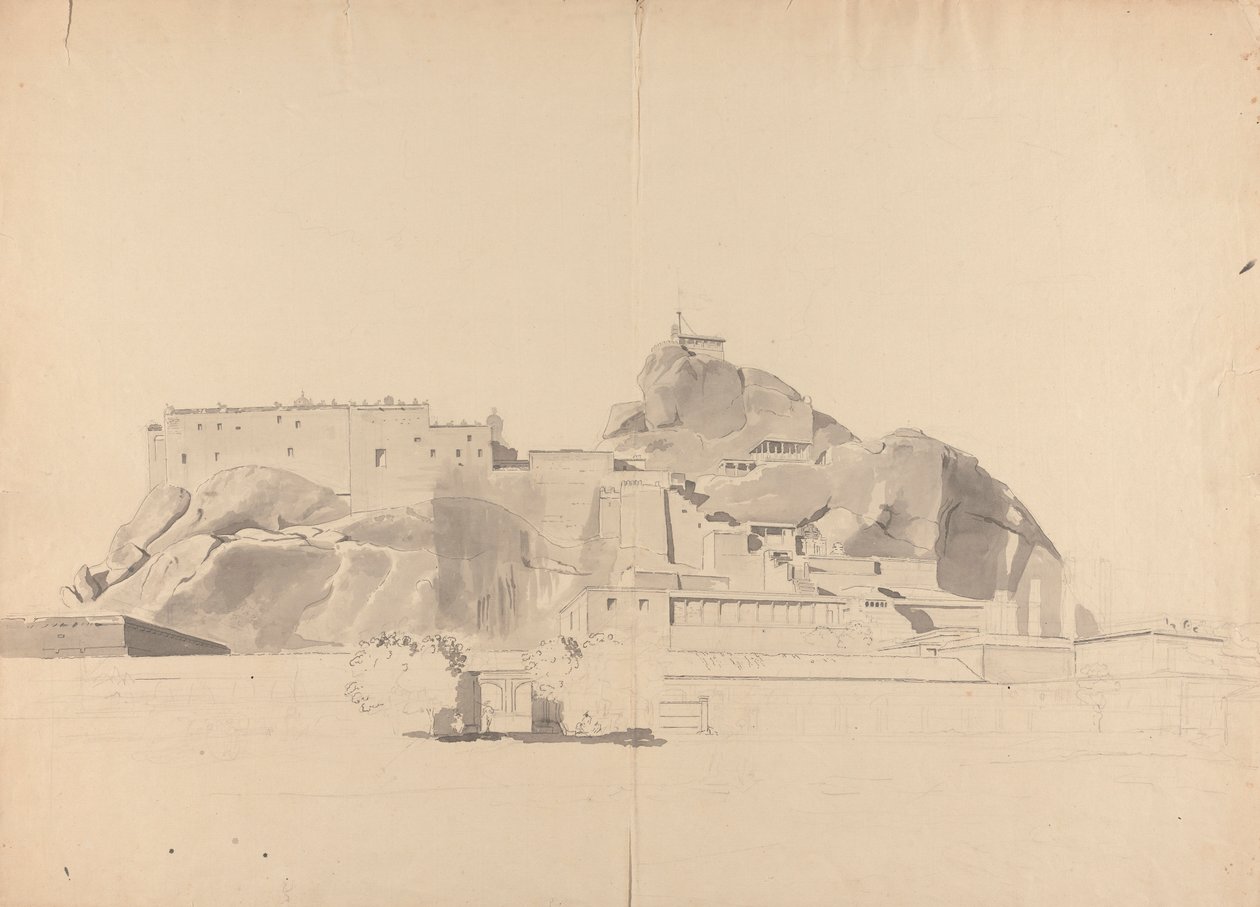 Fort sur un éperon rocheux - Samuel Davis