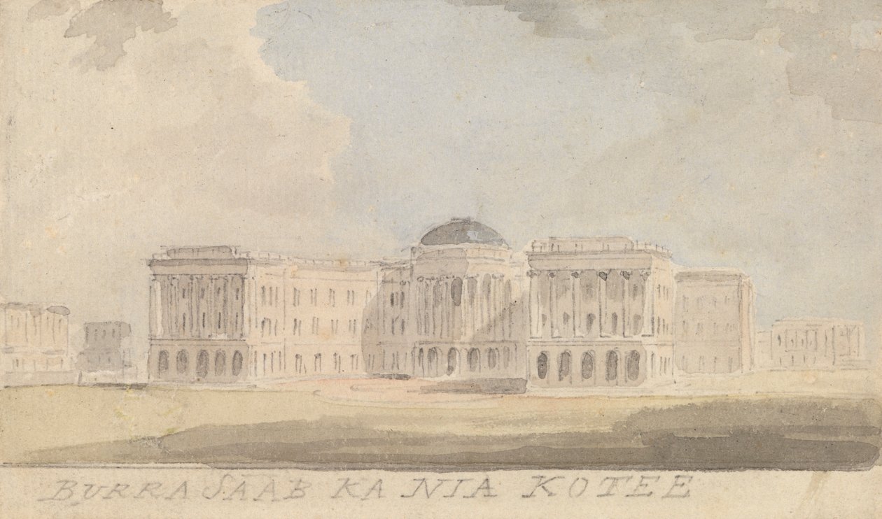 Nouvelle maison du gouvernement à Calcutta - Samuel Davis