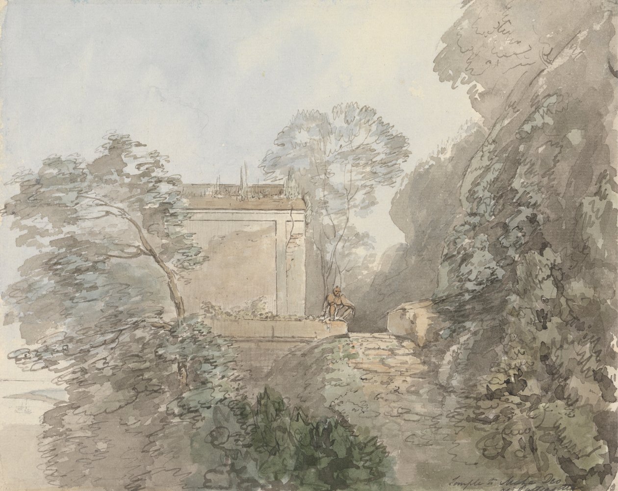 Temple de Maha Deo à Puttugotta (Puttergotta) - Samuel Davis