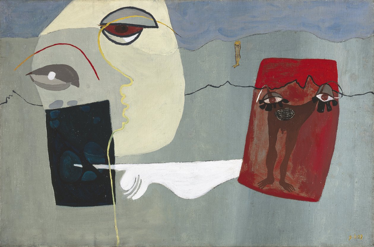 Femme et homme suspendu - Samuel Haile
