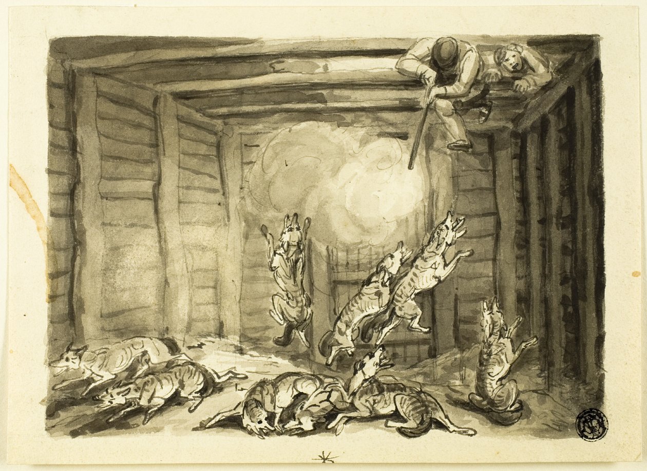 Chasse au loup en Russie - Samuel Howett