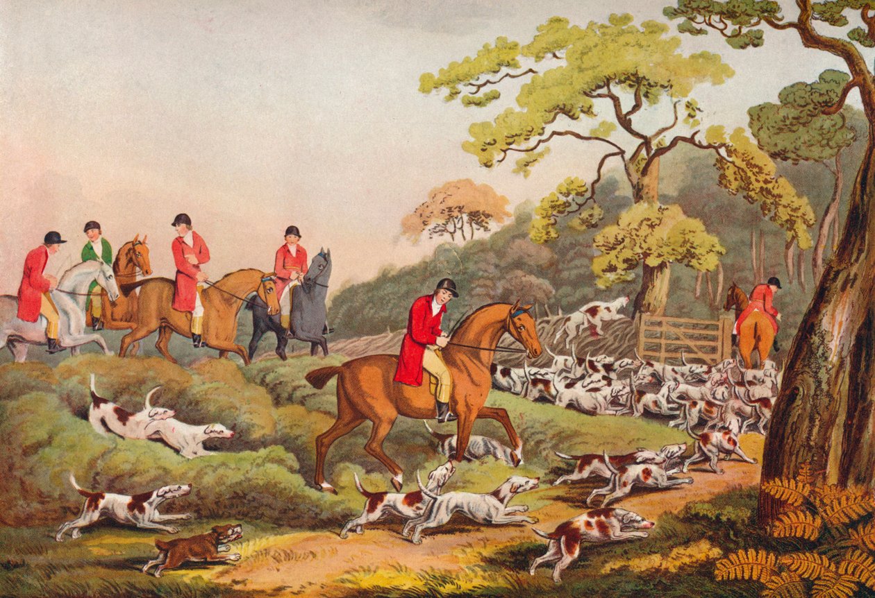 Aller à la couverture, vers 1810 - Samuel Howitt