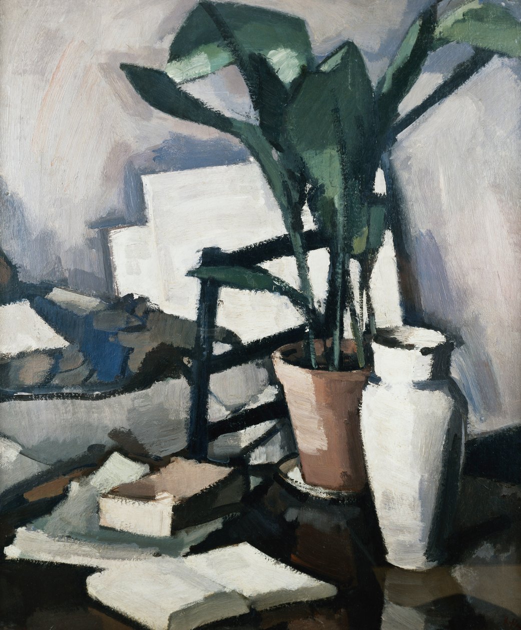 Aspidistra, vers 1924 - Samuel John Peploe