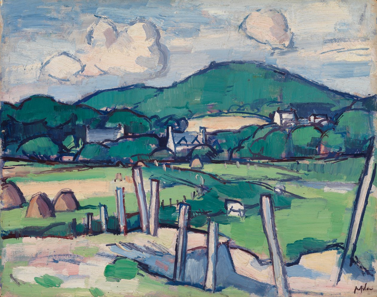Paysage, c.1891-1935 - Samuel John Peploe