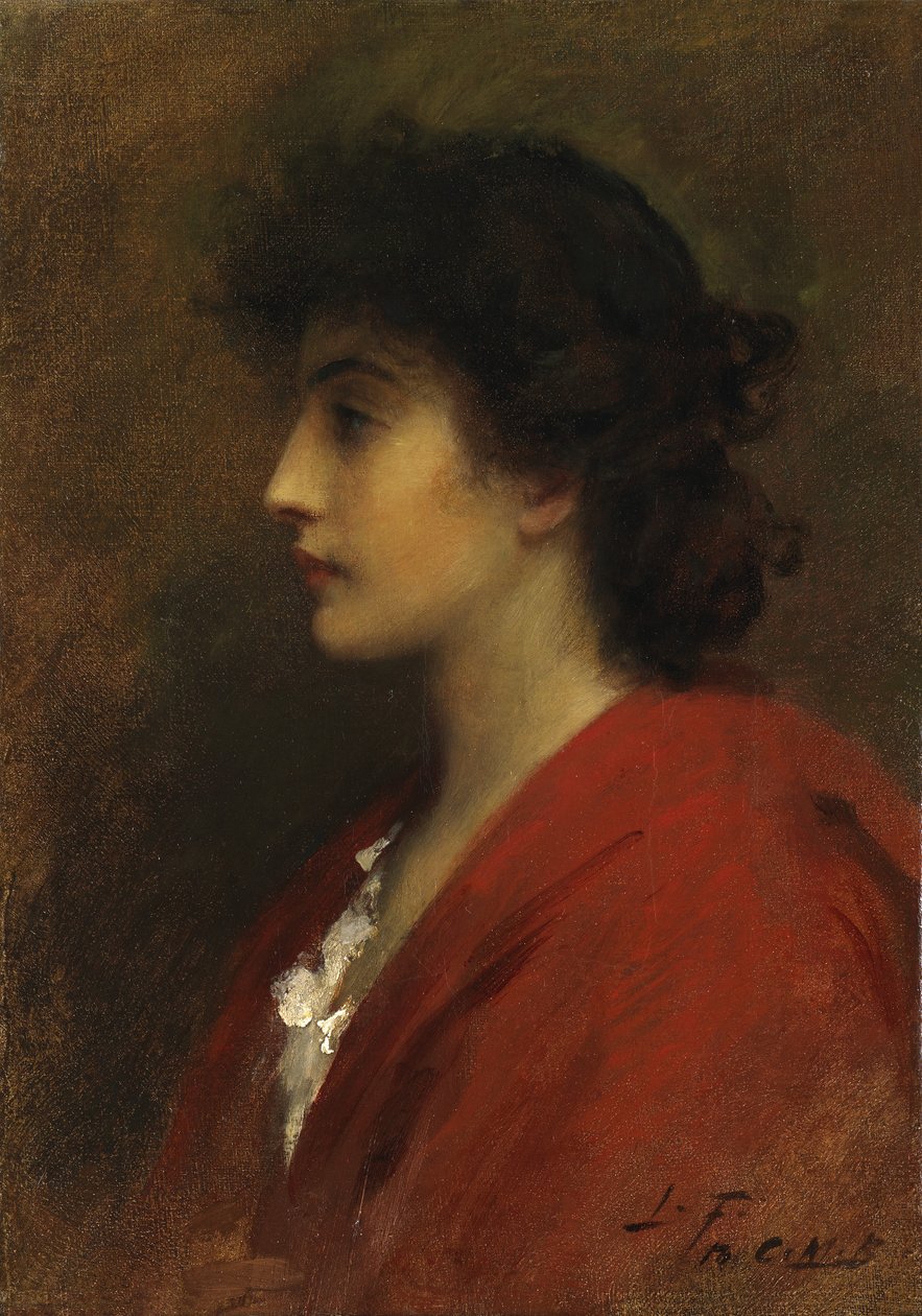 Une fille vénitienne - Samuel Luke Fildes