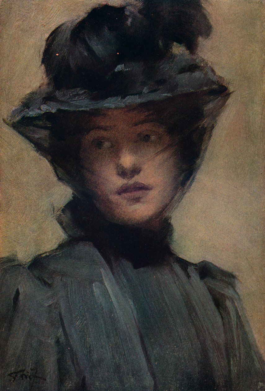 Le voile noir, 19ème siècle - Samuel Melton Fisher