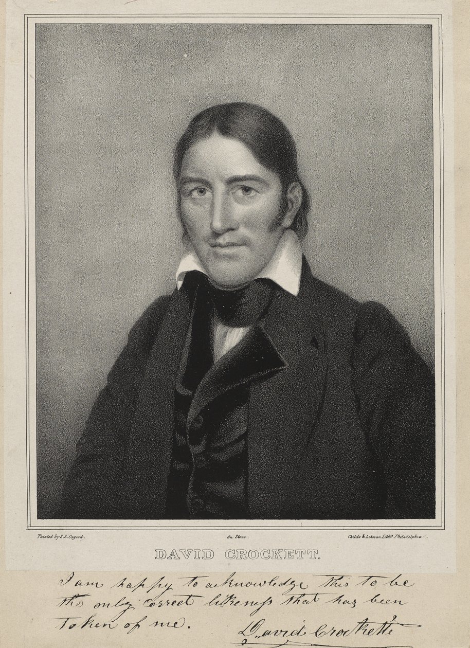 David Crockett (c.1835) - Samuel Osgood