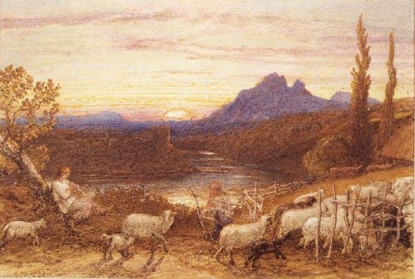 Aller au pli - Samuel Palmer