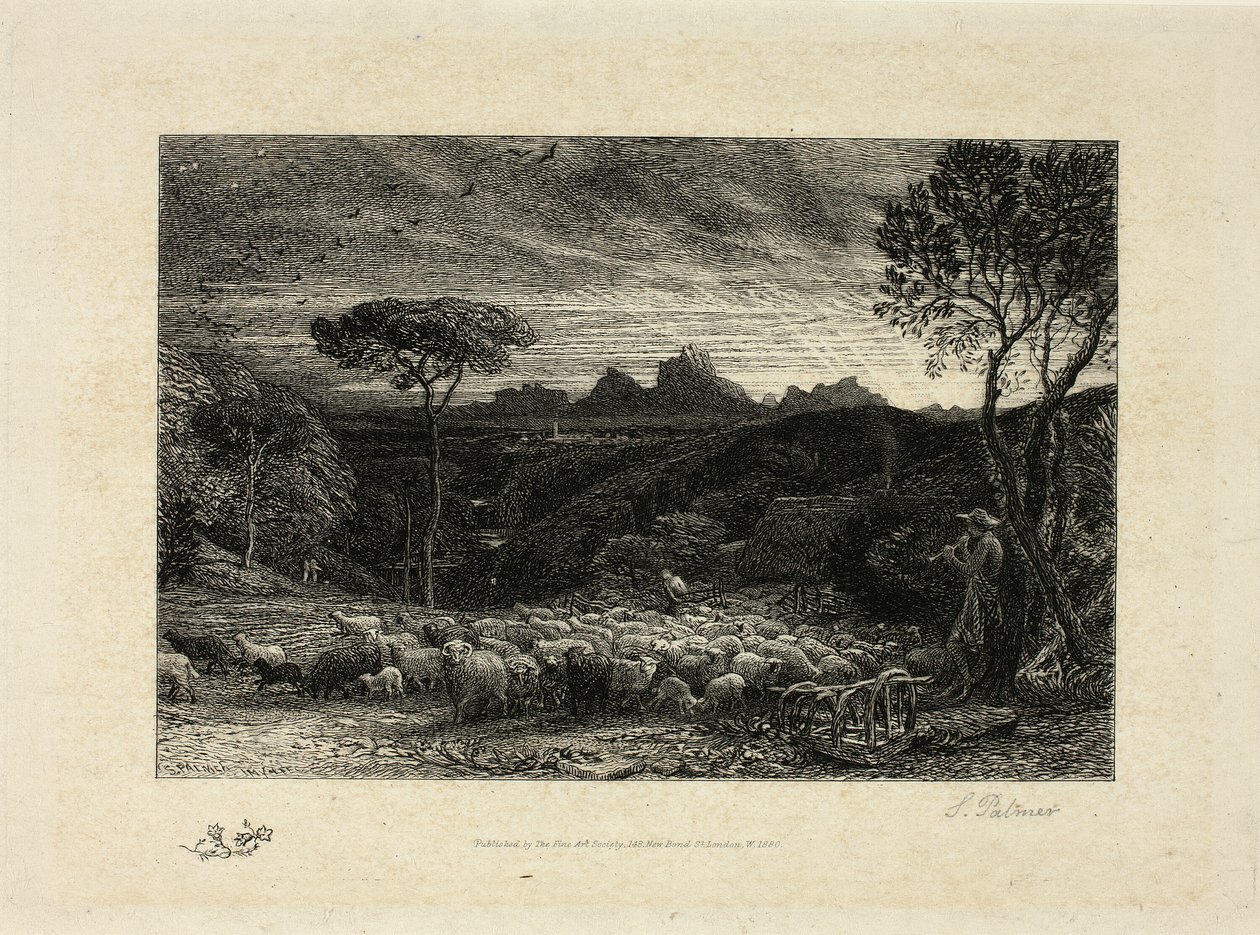 Ouvrir le pli - Samuel Palmer