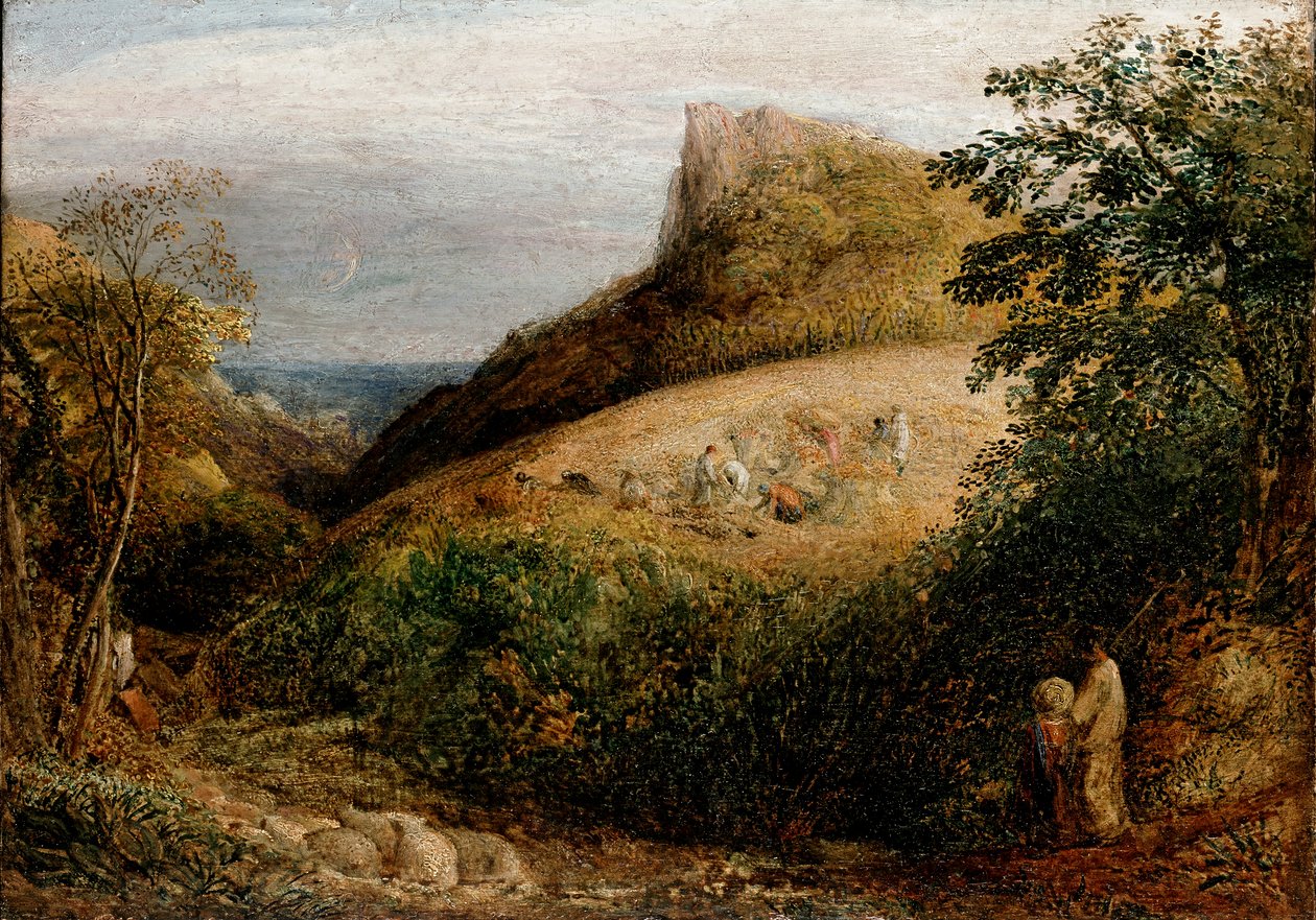 Scène pastorale - Samuel Palmer