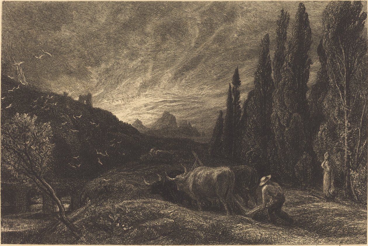 Le Laboureur précoce - Samuel Palmer