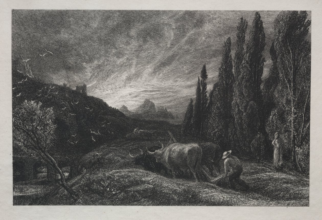 Le laboureur matinal - Samuel Palmer