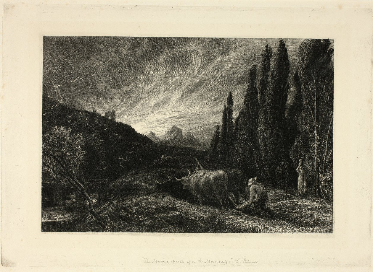 Le premier laboureur - Samuel Palmer