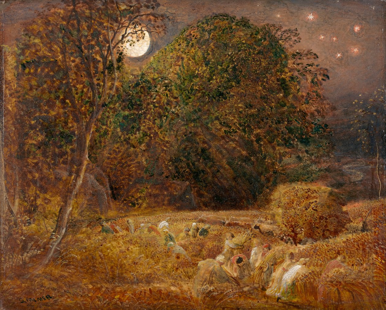 La lune des moissons - Samuel Palmer
