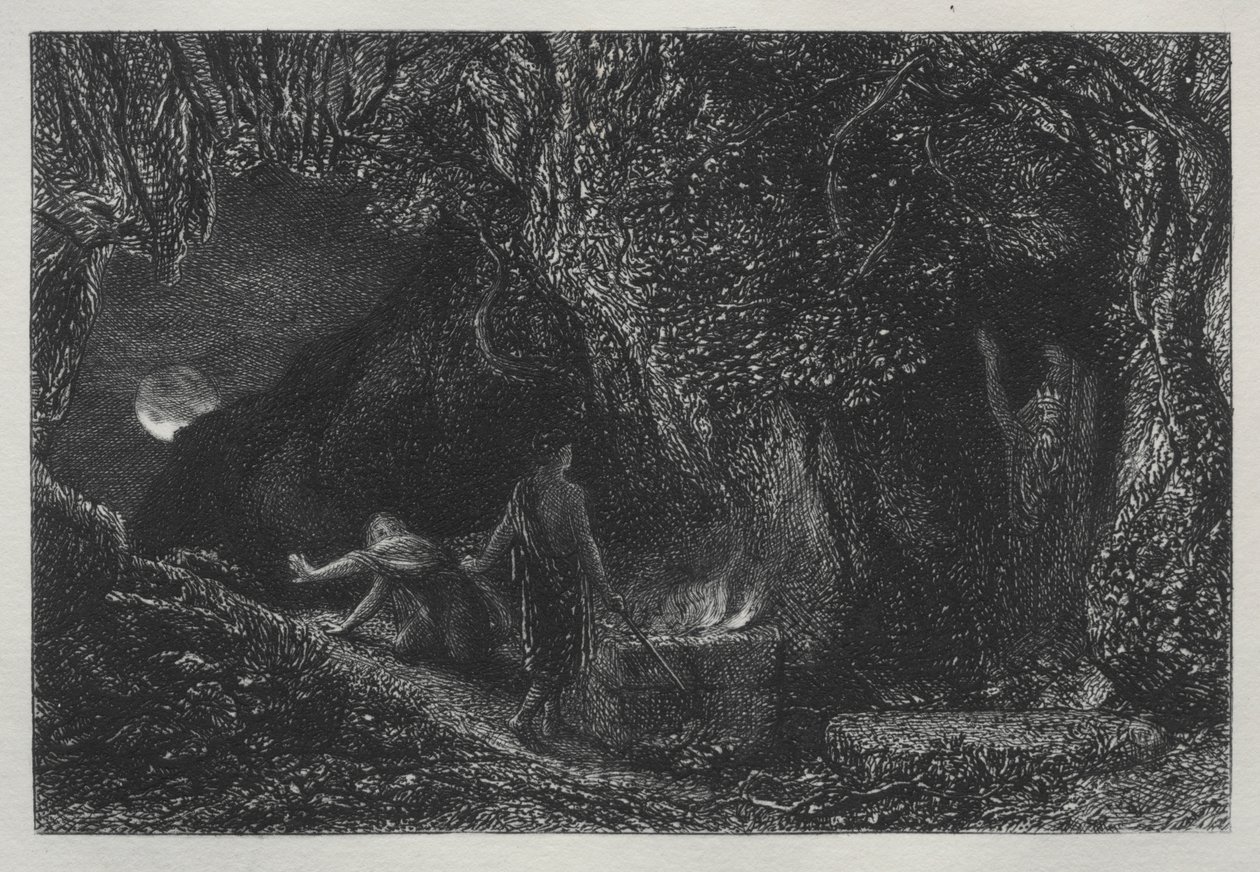 Le Sépulcre - Samuel Palmer
