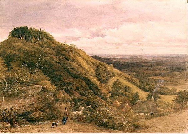 La bergère - Samuel Palmer
